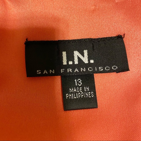 I.N. San Francisco Multi Colored Dress - Picture 9 of 9